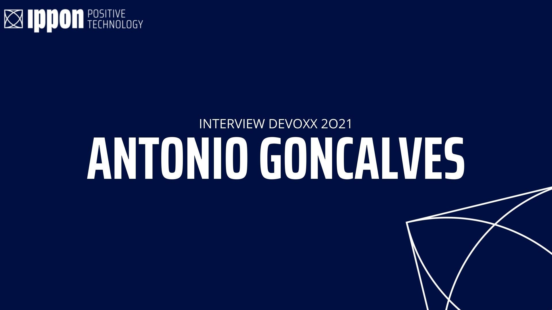 Devoxx 2021 - L'interview d'Antonio Goncalves, Java Champion