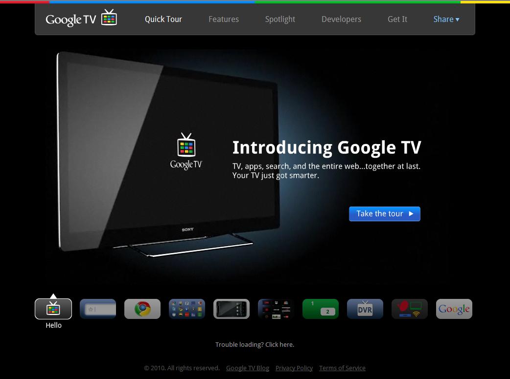 Doit on développer pour la Google TV ?