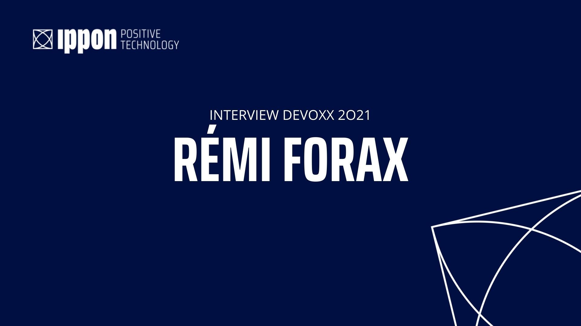 Devoxx 2021 - L'interview de Rémi Forax