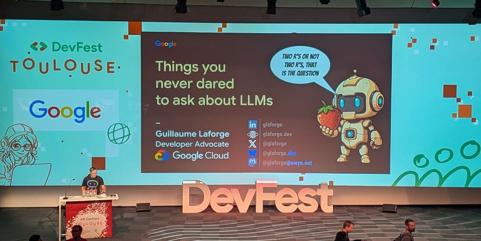 Conférence de Guillaume LAFORGE