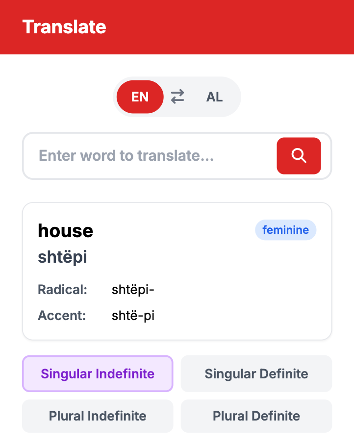 maquette de mon application