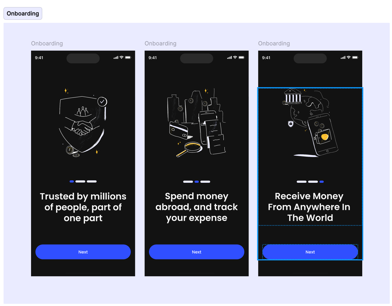 exemple de template figma