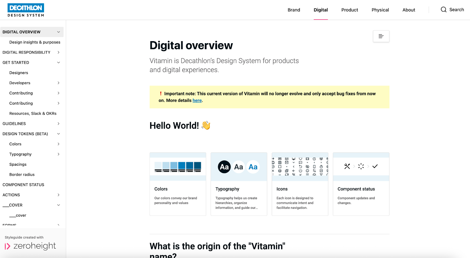 design system vitamin