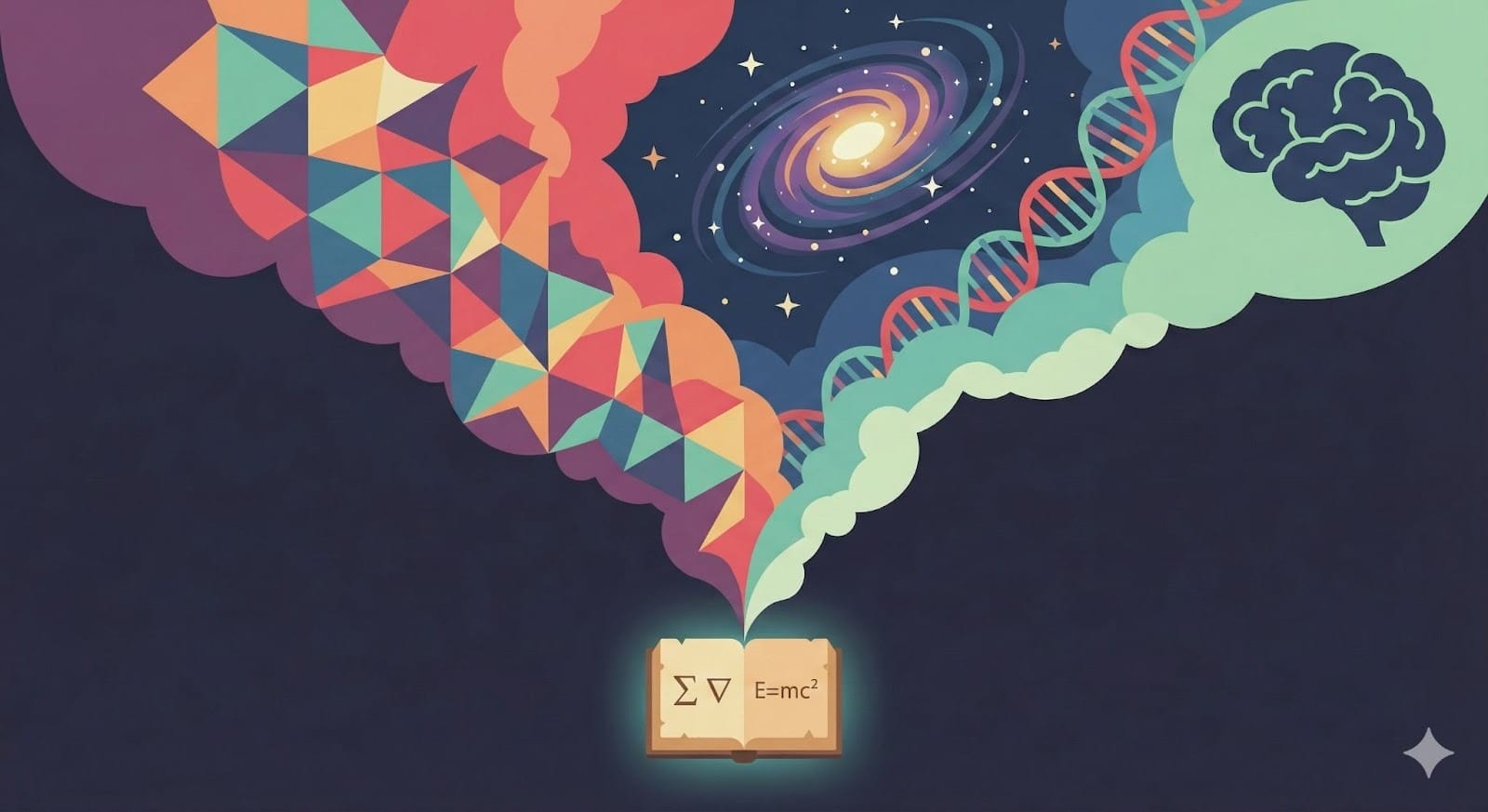 Les mathématiques : le seul langage qui parle à la fois à l'ADN, aux étoiles et au cerveau.