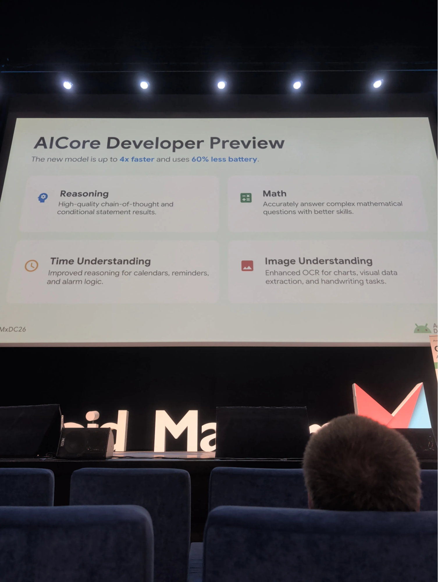 image_tooltip Slide sur l'AICore Dev preview