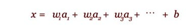 regression lineaire avec biais